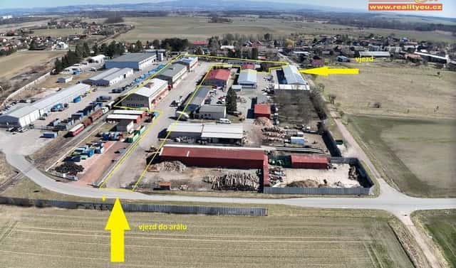 Prodej skladovacích prostor 7 200 m², Rychnovek, okres Náchod