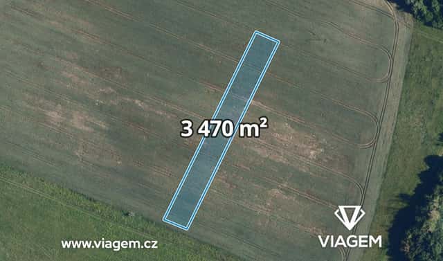 Prodej pole 3 470 m², Zaječí, okres Břeclav