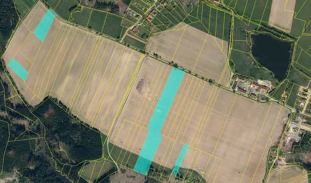 Prodej pole 29 406 m², Kamenice nad Lipou – Gabrielka, okres Pelhřimov