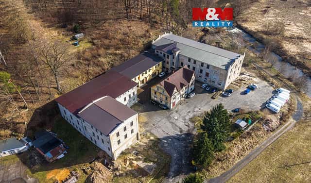 Pronájem výrobních prostor 884 m², Višňová – Poustka, okres Liberec