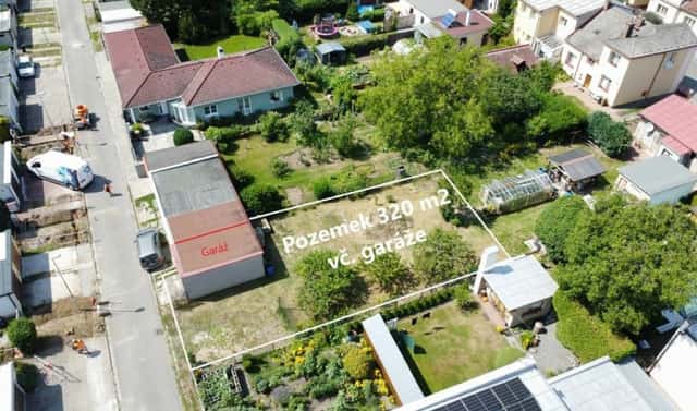 Prodej stavebního pozemku 320 m², Pardubice