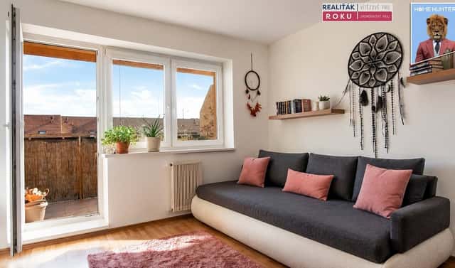 Pronájem bytu 1+kk 31 m², Nachová, Brno – Řečkovice, okres Brno-město