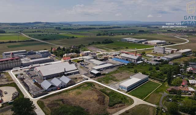 Prodej komerčního pozemku 2 397 m², Holešov, okres Kroměříž