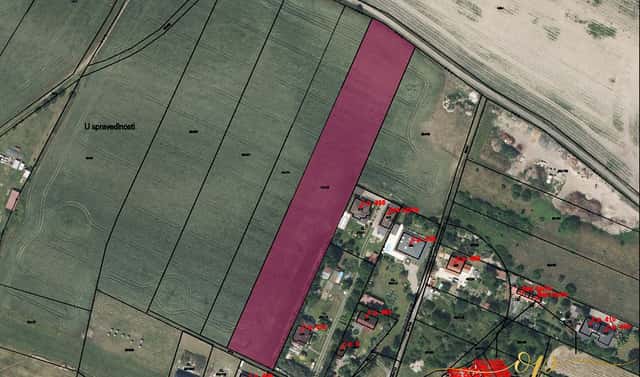 Prodej pole 8 534 m², Byšice, okres Mělník