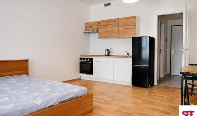 Pronájem bytu 1+kk 32 m², Mezi vodami, Praha 4 – Modřany
