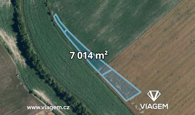 Prodej pole 4 696 m², Nový Poddvorov, okres Hodonín