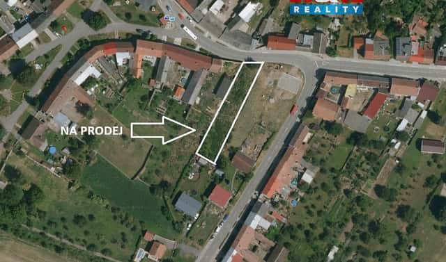 Prodej stavebního pozemku 1 072 m², Stařechovice, okres Prostějov