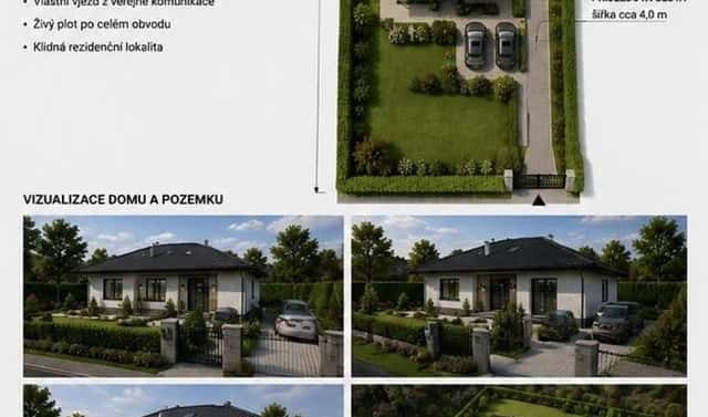 Prodej domu 112 m² s pozemkem 1 900 m², Kozomín, okres Mělník