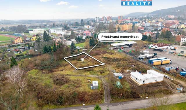 Prodej stavebního pozemku 883 m², Pod Parkem, Krupka, okres Teplice