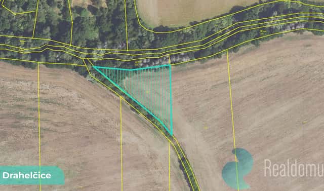 Prodej pole 2 891 m², Drahelčice, okres Praha-západ