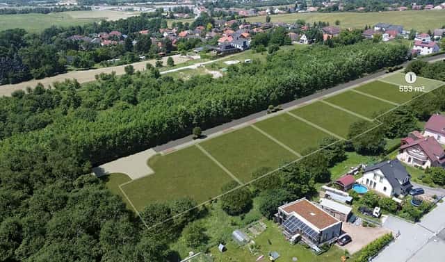 Prodej stavebního pozemku 553 m², Polní, Srubec, okres České Budějovice