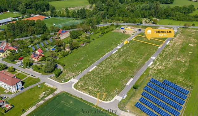 Prodej stavebního pozemku 861 m², Přerov – Přerov IV-Kozlovice