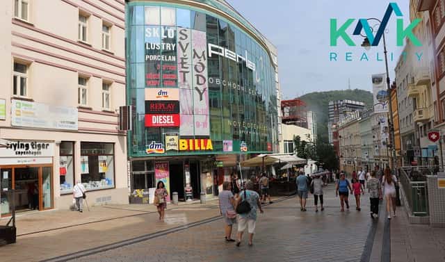 Pronájem obchodních prostor 397 m², T. G. Masaryka, Karlovy Vary
