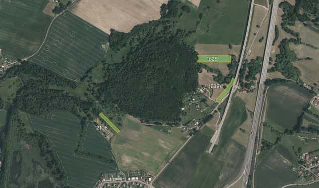 Prodej louky 11 696 m², Zvěrotice, okres Tábor