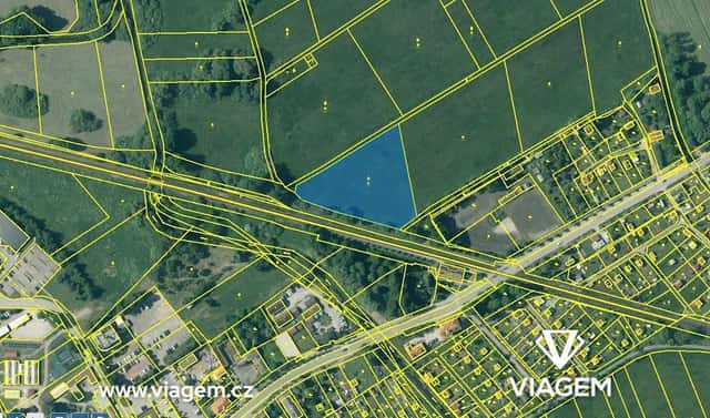 Prodej pole 1 375 m², Třeboň, okres Jindřichův Hradec