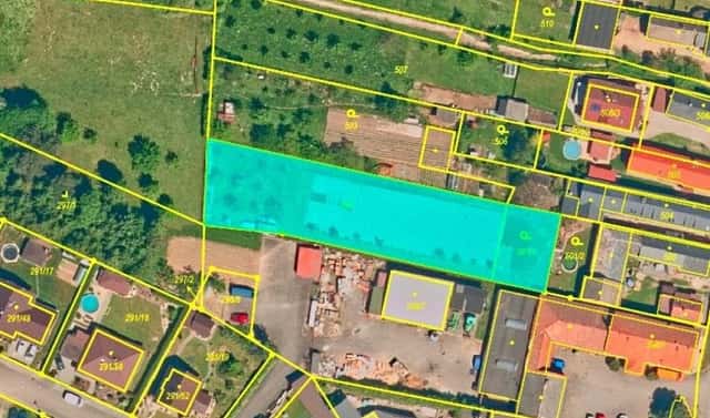 Prodej stavebního pozemku 1 655 m², Oldřišov, okres Opava