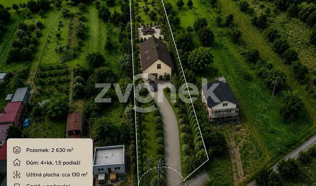 Prodej stavebního pozemku 2 630 m², Zlín – Lhotka