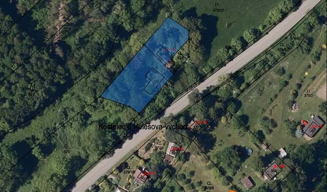 Prodej stavebního pozemku 67 m², Kostelec u Holešova, okres Kroměříž