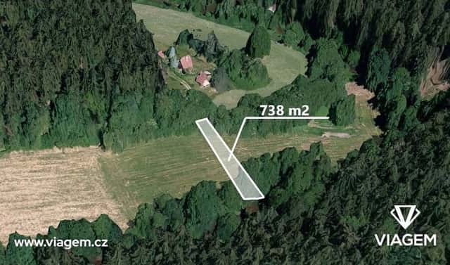 Prodej pole 184 m², Křelovice, okres Pelhřimov