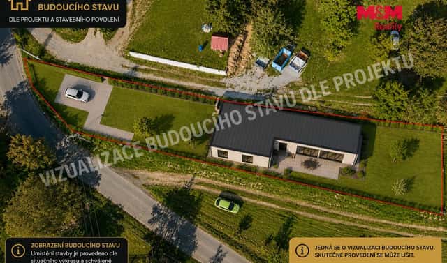 Prodej stavebního pozemku 1 163 m², Zbraslavice – Krasoňovice, okres Kutná Hora
