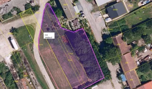 Prodej komerčního pozemku 1 900 m², Zbýšov, okres Vyškov