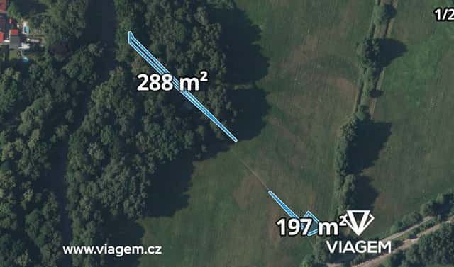 Prodej stavebního pozemku 253 m², Veselí nad Lužnicí, okres Tábor