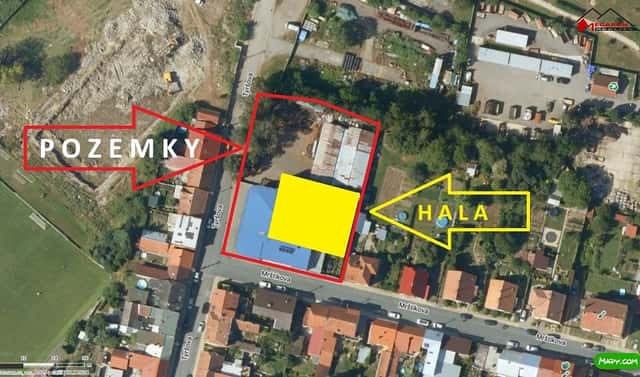 Prodej výrobních prostor 645 m², Tyršova, Rosice, okres Brno-venkov