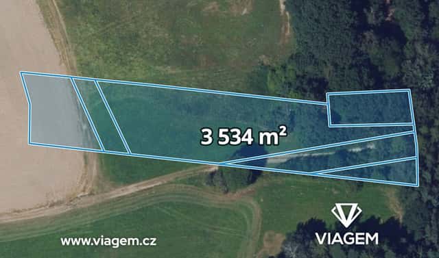 Prodej pole 3 534 m², Velké Opatovice, okres Blansko