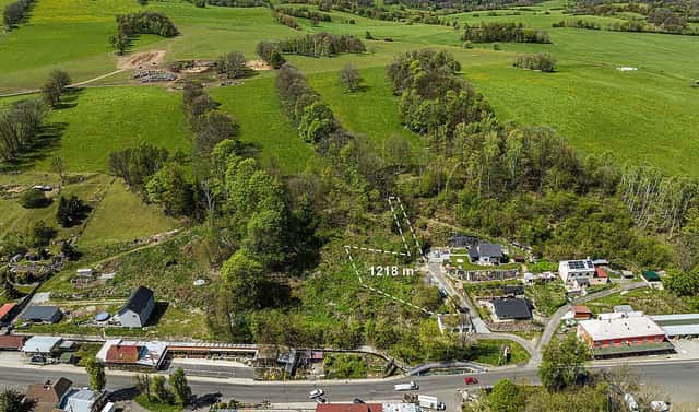 Prodej stavebního pozemku 1 218 m², Petrovice, okres Ústí nad Labem