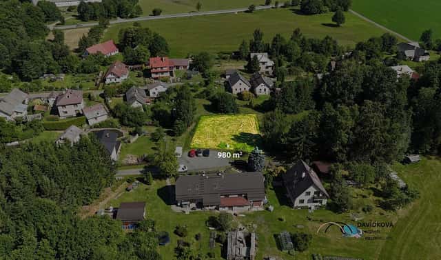 Prodej stavebního pozemku 980 m², Ždírec nad Doubravou – Benátky, okres Havlíčkův Brod