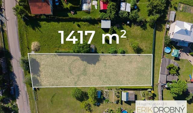 Prodej stavebního pozemku 1 417 m², Přelouč – Klenovka, okres Pardubice