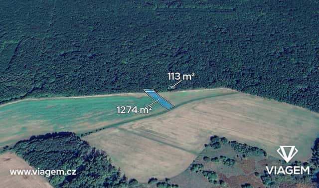 Prodej pole 693 m², Smidary, okres Hradec Králové