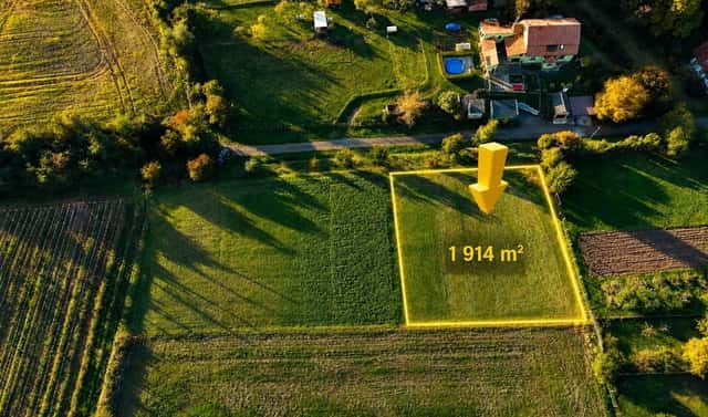Prodej stavebního pozemku 1 914 m², Milostín, okres Rakovník