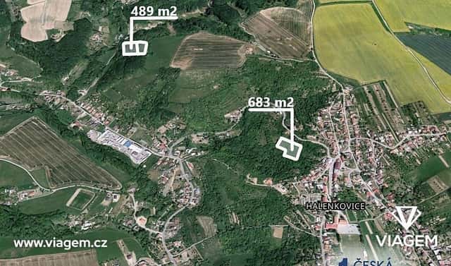 Prodej zahrady 1 171 m², Halenkovice, okres Zlín