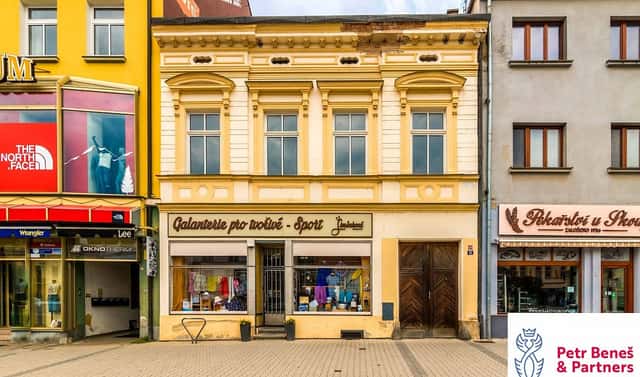 Prodej obchodních prostor 622 m², Husovo náměstí, Rakovník – Rakovník I
