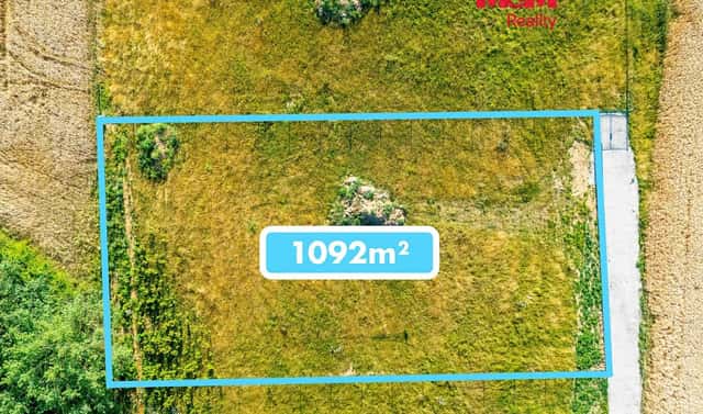 Prodej stavebního pozemku 1 092 m², Krahulov, okres Třebíč