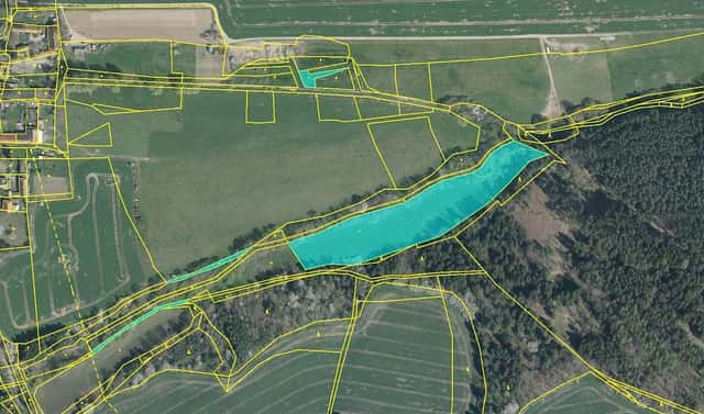Prodej pole 44 145 m², Benešovice – Lom u Stříbra, okres Tachov