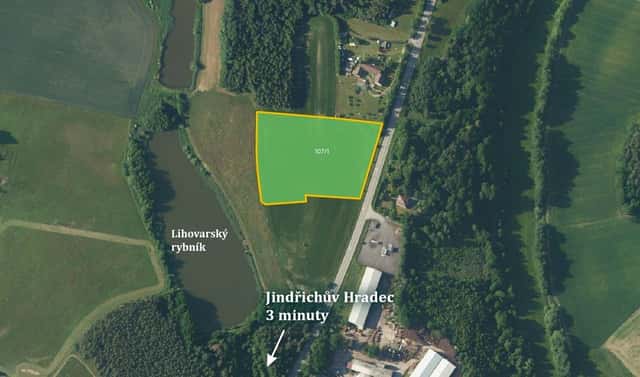 Prodej pole 6 762 m², Rodvínov, okres Jindřichův Hradec