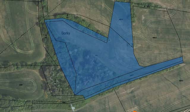 Prodej pole 44 m², Cetyně, okres Příbram