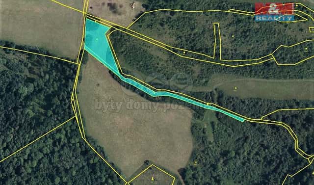 Prodej louky 4 385 m², Mašťov, okres Chomutov