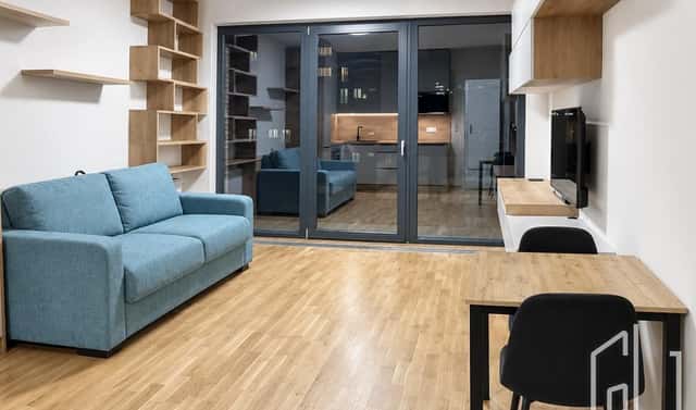 Pronájem bytu 1+kk 32 m², U invalidovny, Praha 8 – Karlín