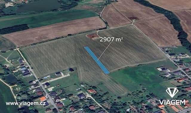 Prodej pole 2 180 m², Skuhrov, okres Beroun