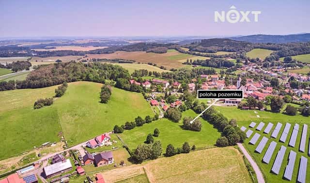 Prodej stavebního pozemku 1 344 m², Přídolí, okres Český Krumlov