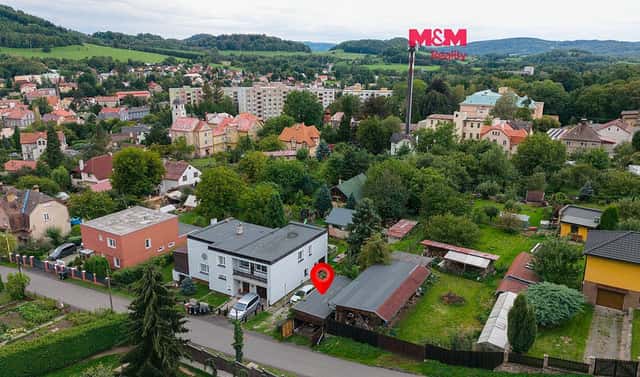 Prodej pozemku s garáží v České Kamenici, Česká Kamenice, okres Děčín