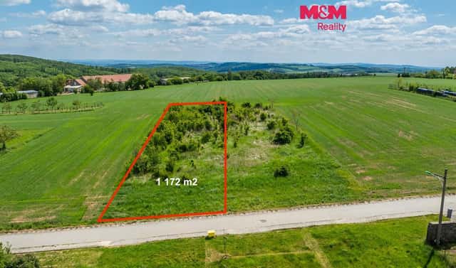 Prodej stavebního pozemku 1 172 m², Omice, okres Brno-venkov