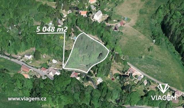 Prodej zahrady 5 048 m², Homole u Panny, okres Ústí nad Labem