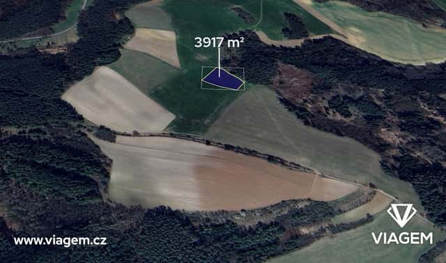 Prodej pole 326 m², Vranová, okres Blansko