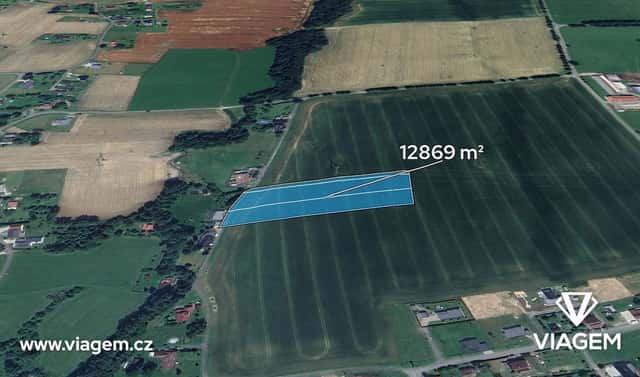 Prodej pole 1 206 m², Horní Domaslavice, okres Frýdek-Místek