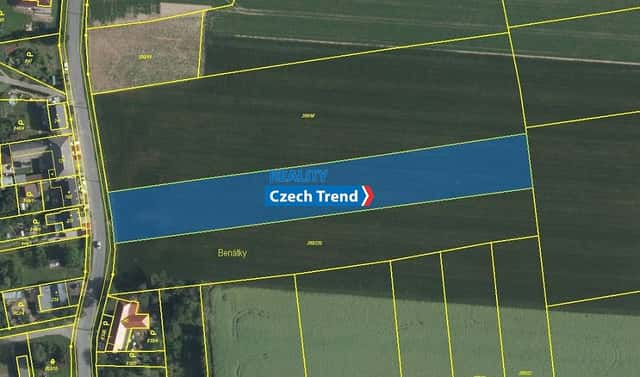 Prodej stavebního pozemku 920 m², Benátky, Štěpánov – Moravská Huzová, okres Olomouc
