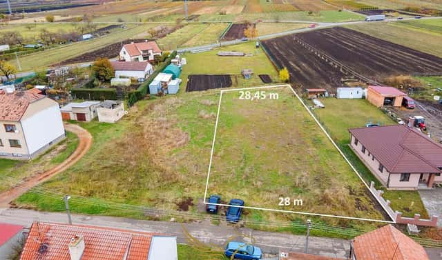 Prodej stavebního pozemku 1 804 m², Březí, okres Břeclav